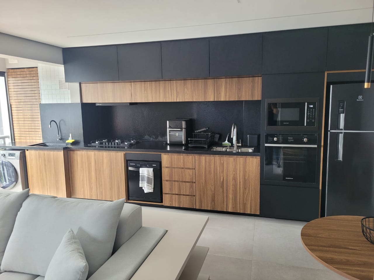 Black Granite Gourmet Kitchen